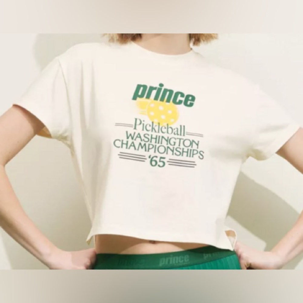 Pickleball cropped graphic tshirt athletic tee from price pickleball